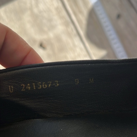 Stuart Weitzman Choke up Black Women's Pointed toe block heel pumps heels size 9 - Picture 8 of 12